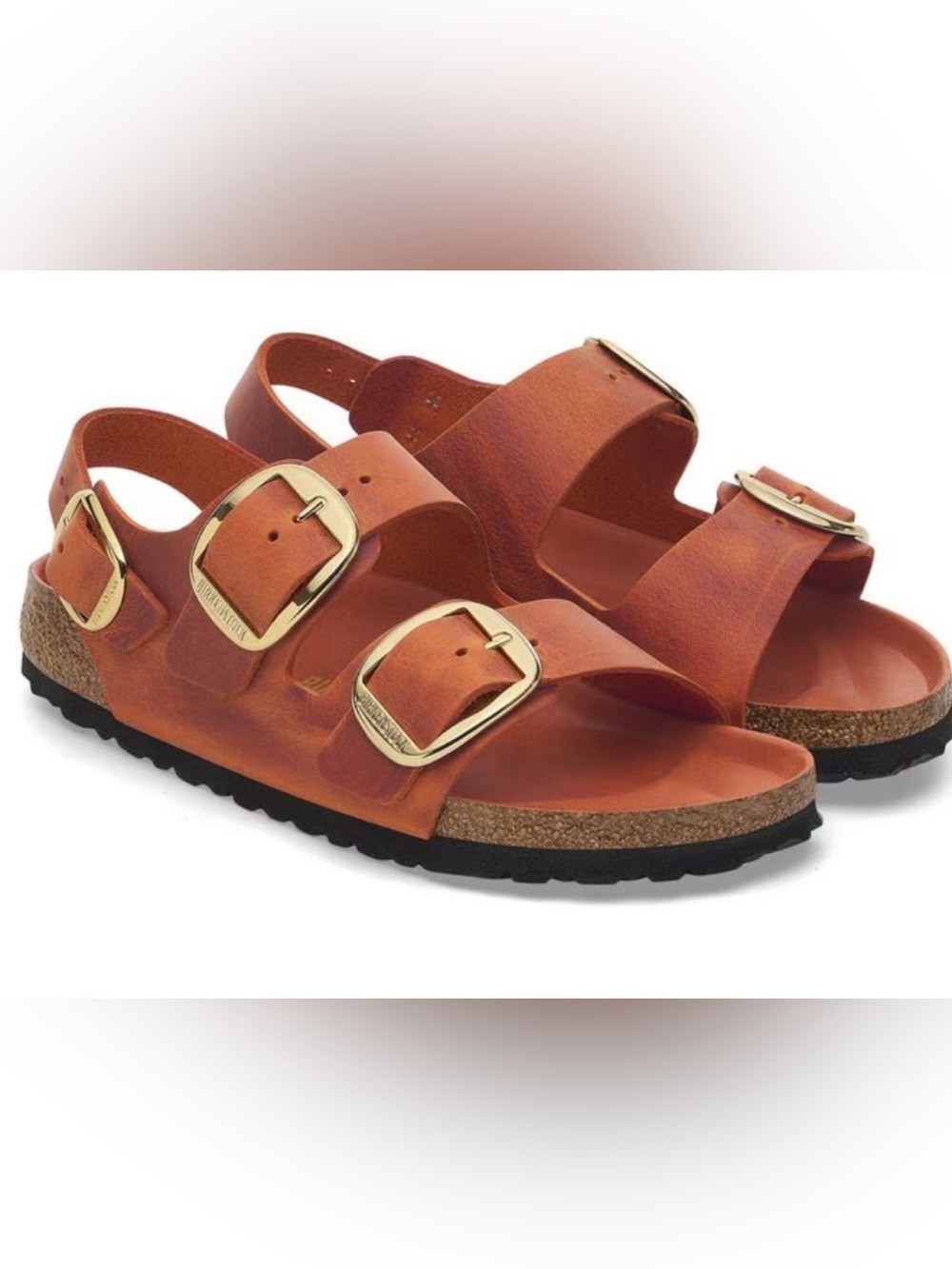Birkenstock Milano Big Buckle Oiled Leather